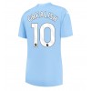 Manchester City Jack Grealish #10 Hjemmedrakt Kvinner 2023-24 Kortermet